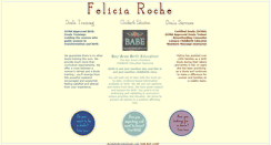 Desktop Screenshot of feliciaroche.com